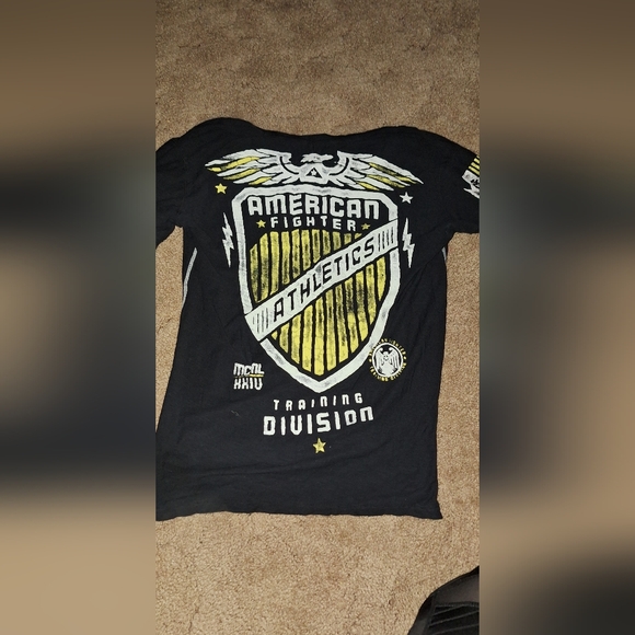 American fighter men's size medium Henley short sleeve t-shirt - Picture 6 of 6